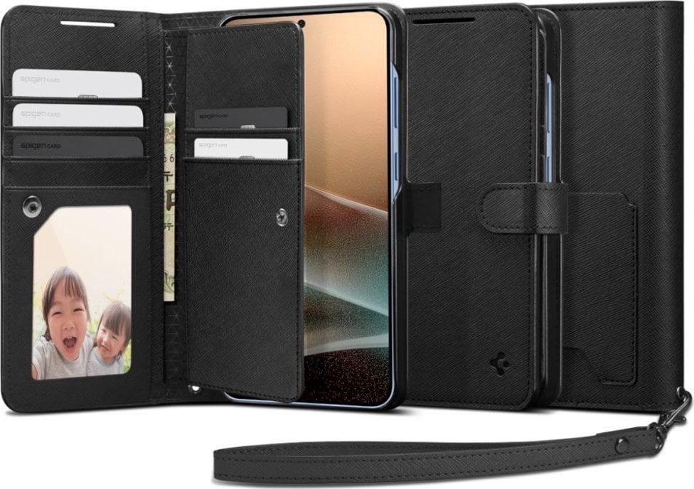 SPIGEN WALLET ”S” GALAXY S25+ PLUS BLACK