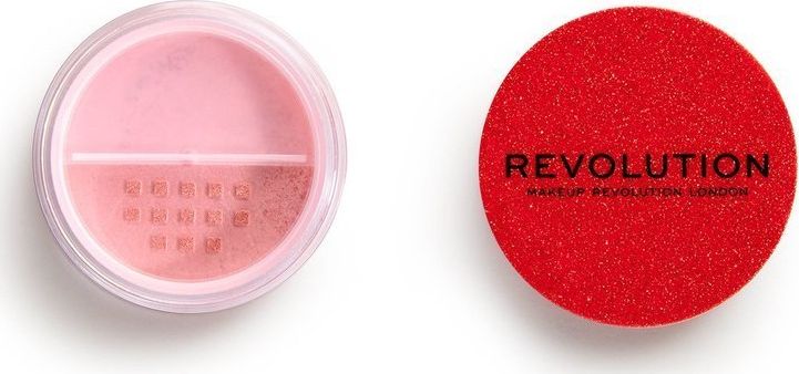 Makeup Revolution Precious Stone rozświetlacz sypki do twarzy ruby crush