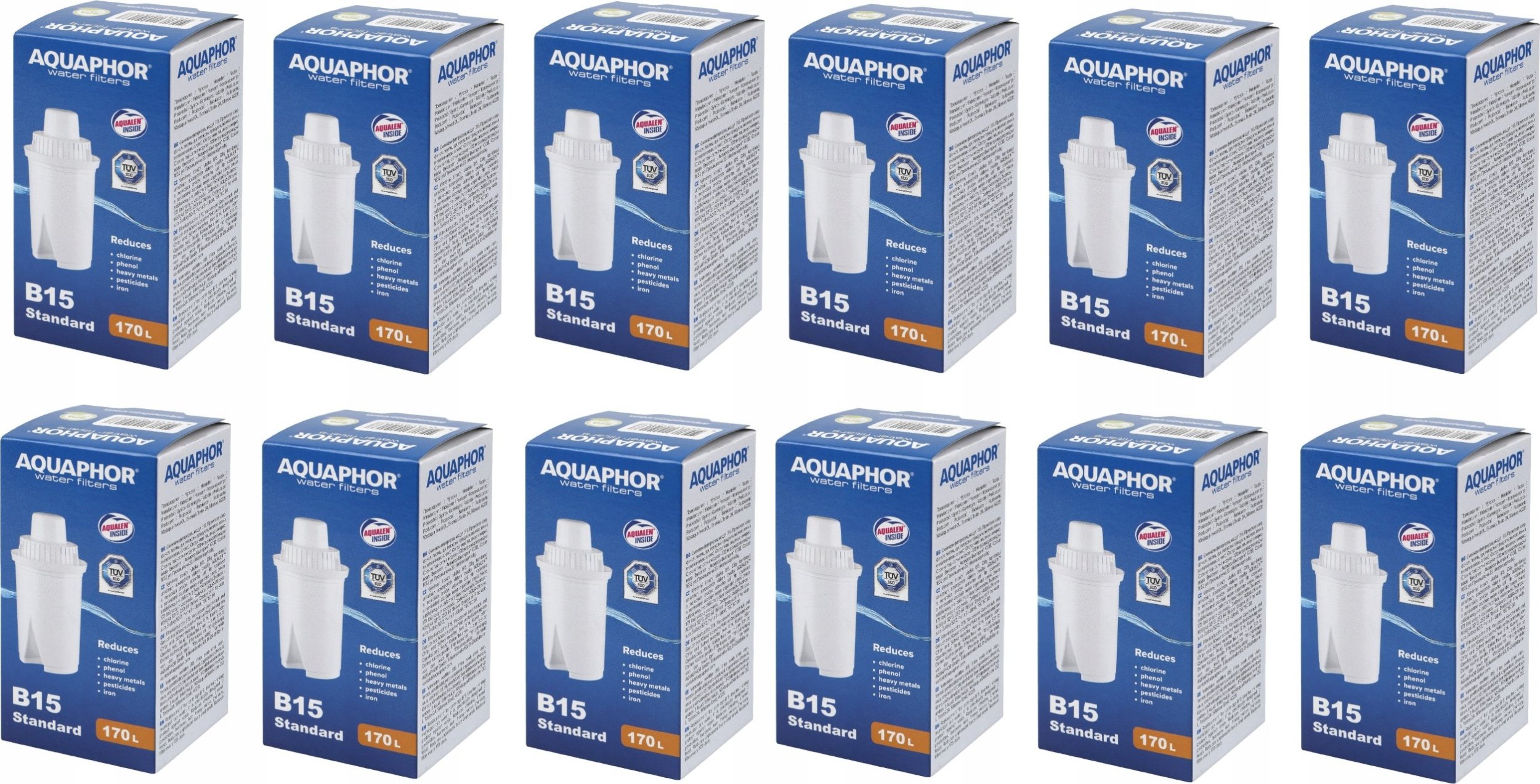 Wkład filtrujący Aquaphor B15 Standard 12 szt.