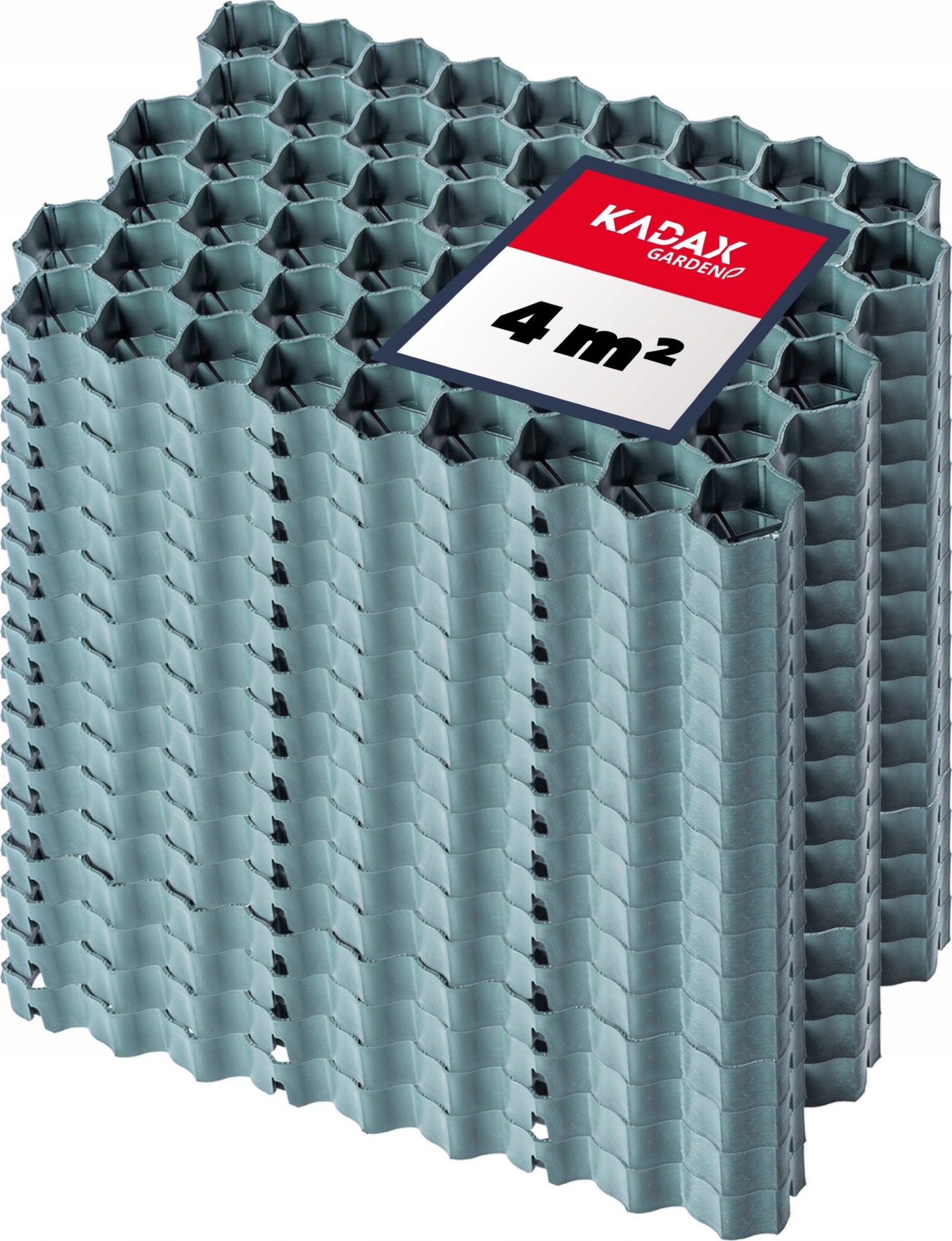 Kadax Kratka Trawnikowa Ogrodowa Zielona 60x40 16szt 4M2