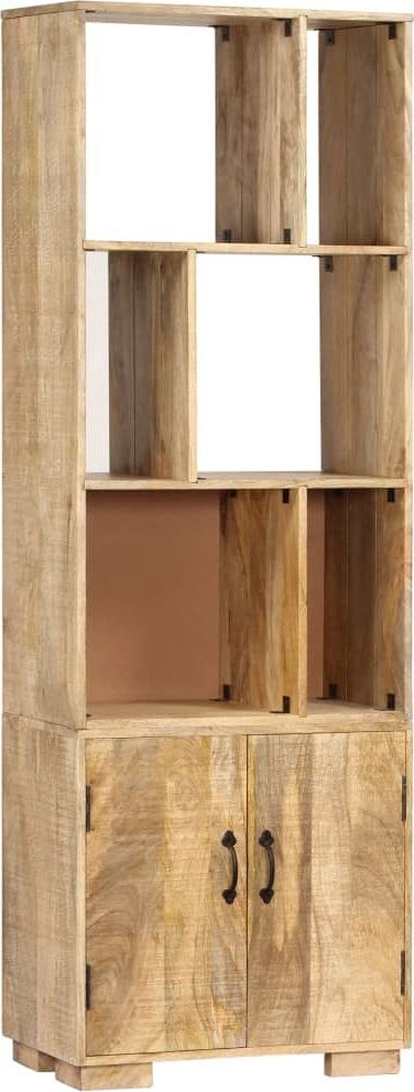 vidaXL Regał na książki, 60x35x180 cm, lite drewno mango