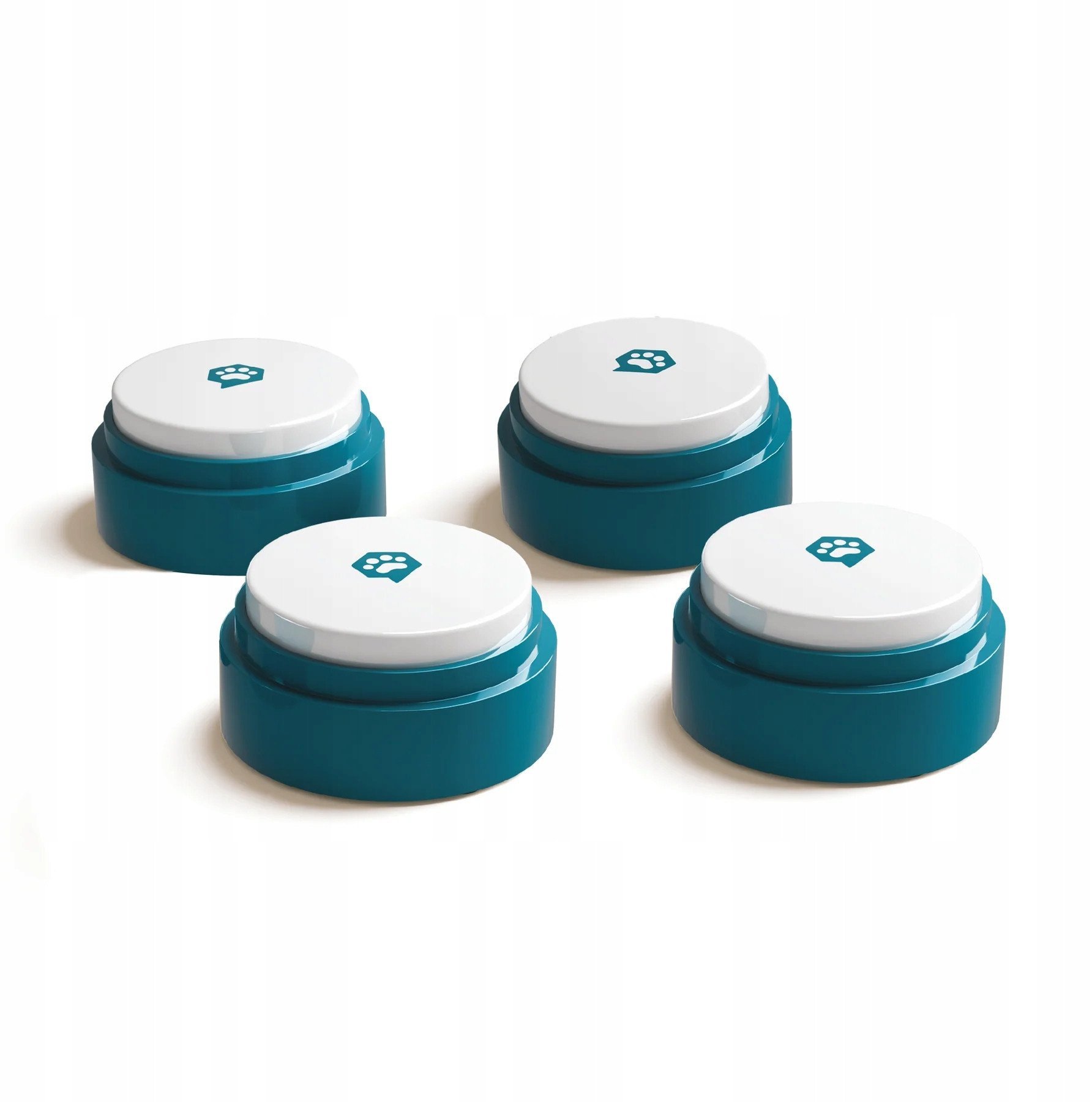 FluentPet - Basic Buttons - zestaw 4 przycisków do komunikacji z psem / kotem