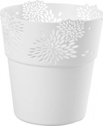 Galicja Osłonka ażurowa biała Aster 14,5 cm