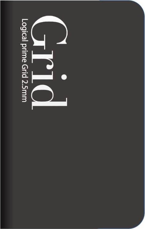 Notatnik A6 kratka Logical Prime Grid Slim 2.5mm