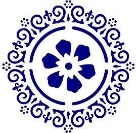 Szablon zmywalny ornament 20x30cm