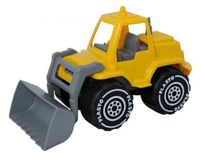 PLASTO Ładowacz czołowy 23 cm w pudełku, kolor żółty PLA1623