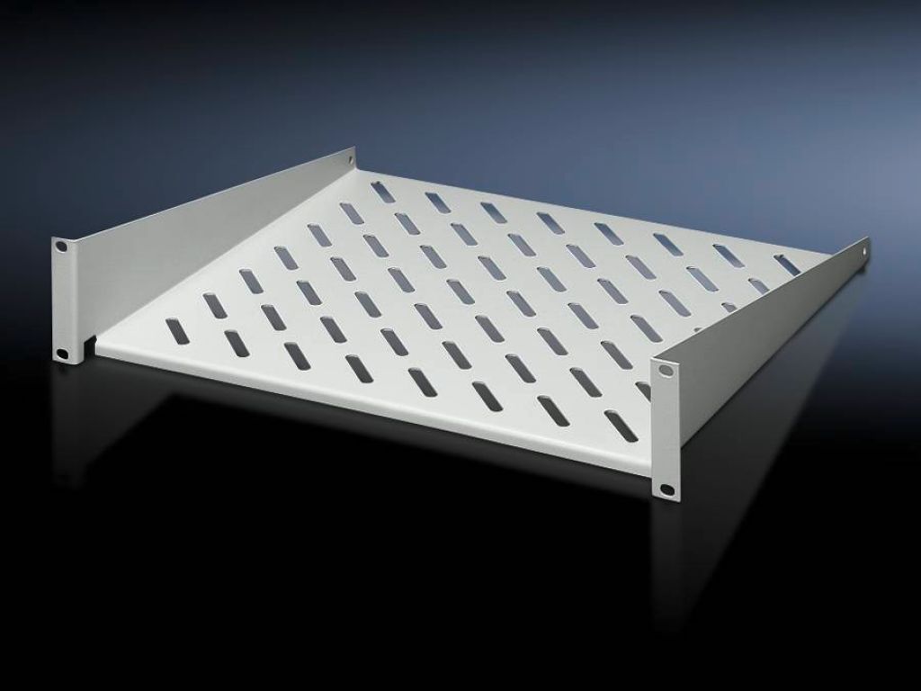 m_Rittal Półka urządzeniowa 2 U, montaż na stałe, 400mm (7119.400)