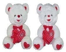 Miś z sercem 30cm MIX