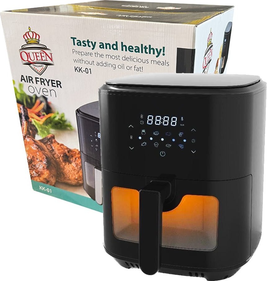 Frytkownica Beztłuszczowa 6 Litrów Queen KK-01 Air Fryer
