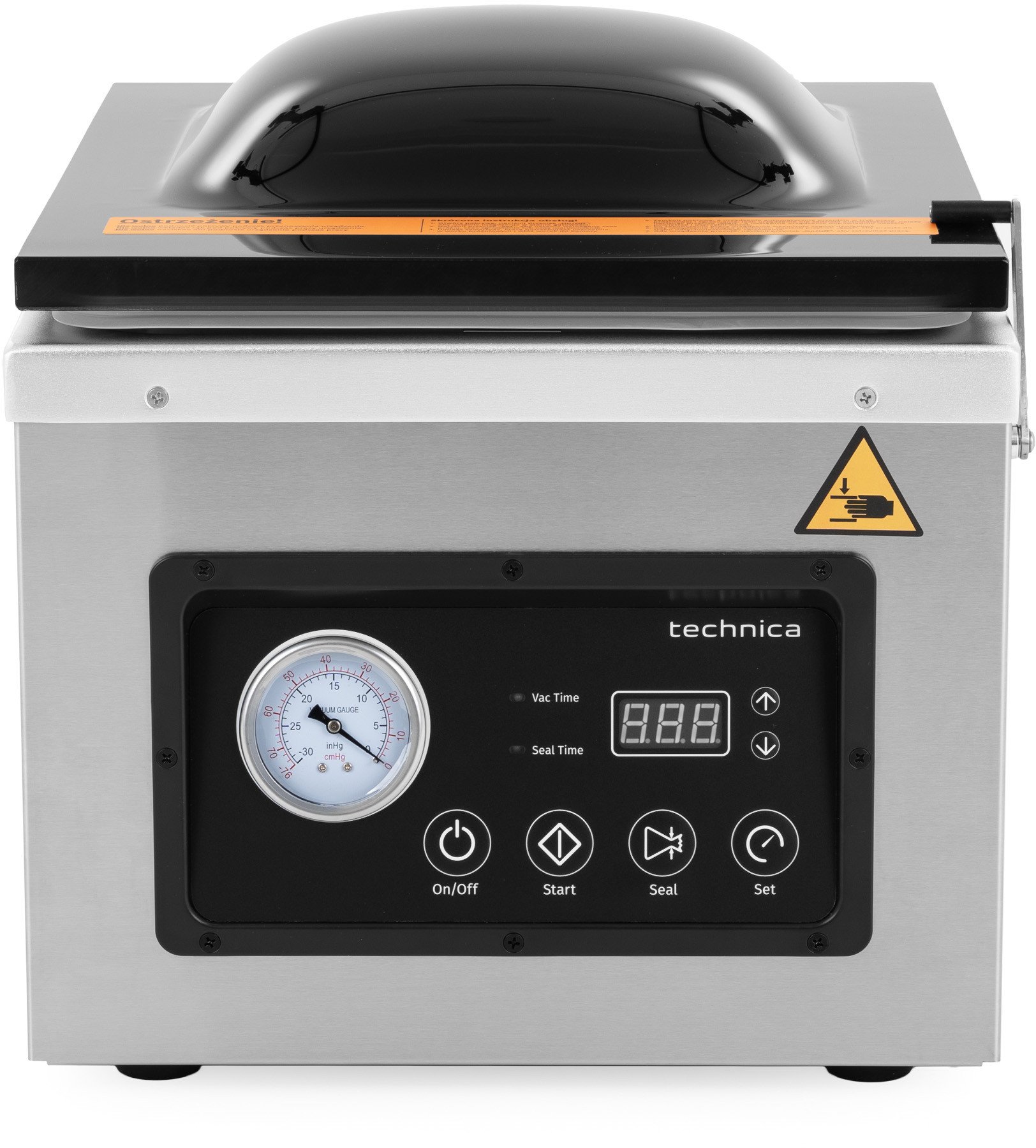 Pakowarka próżniowa komorowa, z pompą olejową, 950 W, 359x425x356 mm, dł. listwy zgrzewającej 300 mm | TECHNICA, Platinum Line