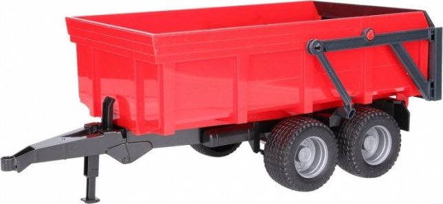 Bruder Przyczepa wywrotka dwuosiowa czerwona