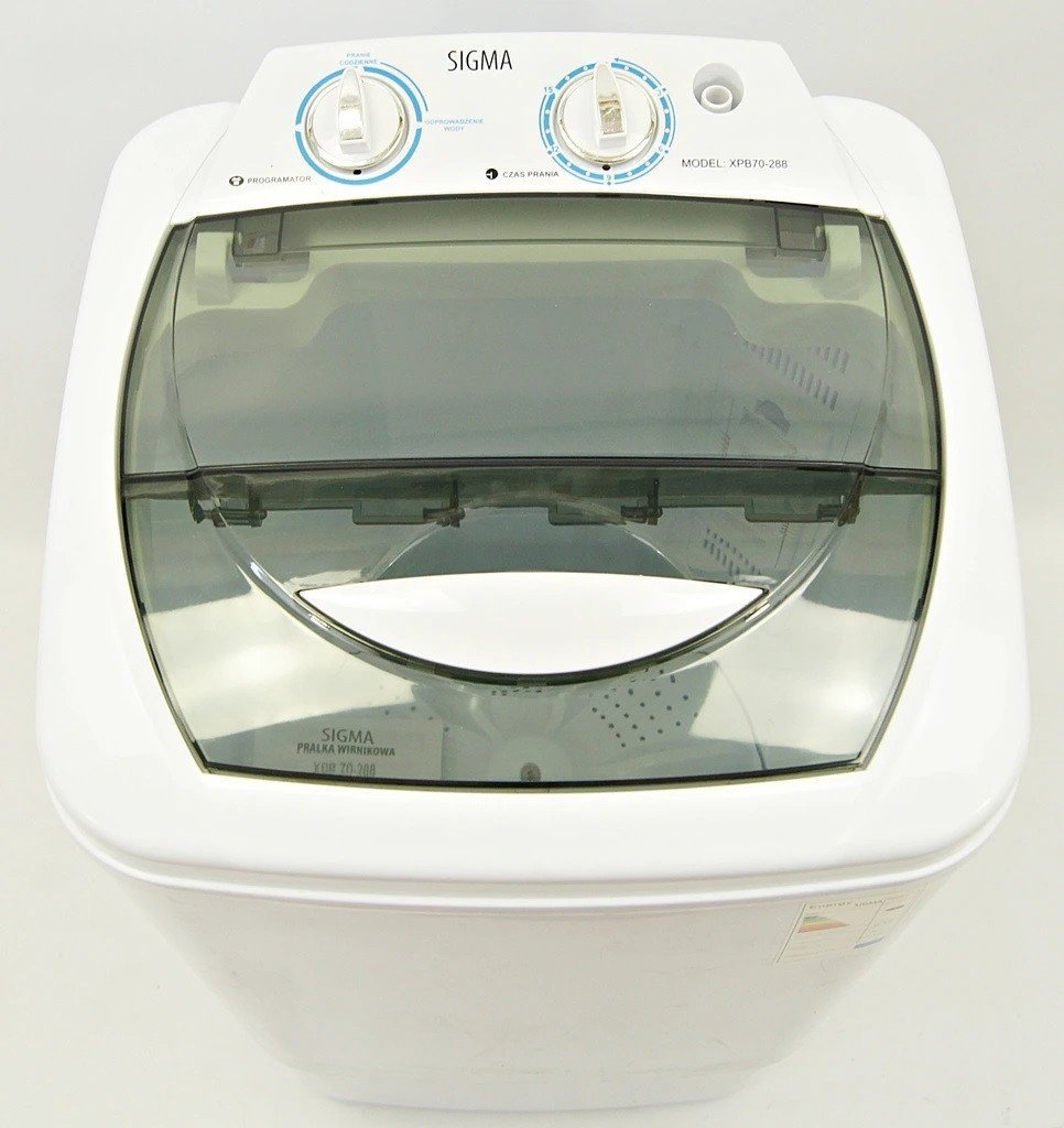 Sigma Mała Pralka Wirnikowa 7 kg MOCNA Timer B