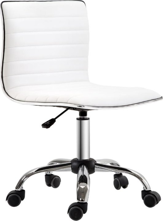 Krzesło biurowe Pako Krzesło Obrotowe Skóra Eko* Biały H 921-075