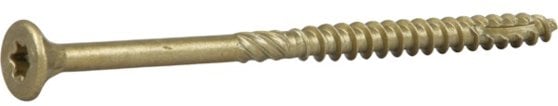 WOOD SCREW 6X120MM TX30/CS/C4 10PCS