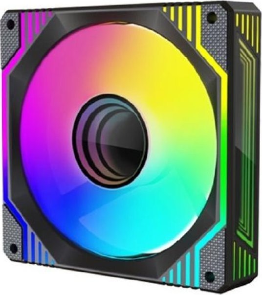 Wentylator 1stCOOL AURA EVO Mirror ARGB PWM 120mm (F12-AURA-EVO-B1)