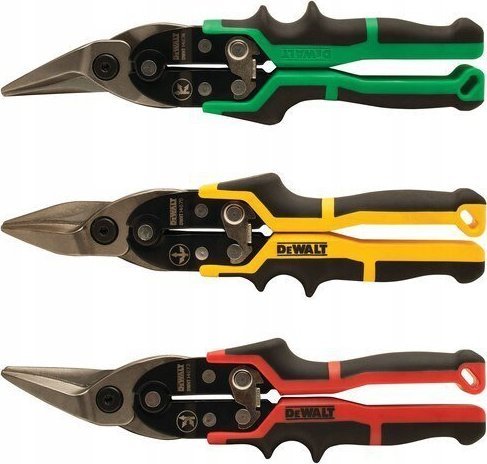 Dewalt DEWALT NOŻYCE DO BLACHY ERGO KPL. 3cz.