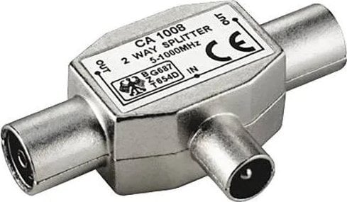 PremiumCord PremiumCord TV antenní slučovač-rozbočovač IEC 75 Ohm 1xM-2xF