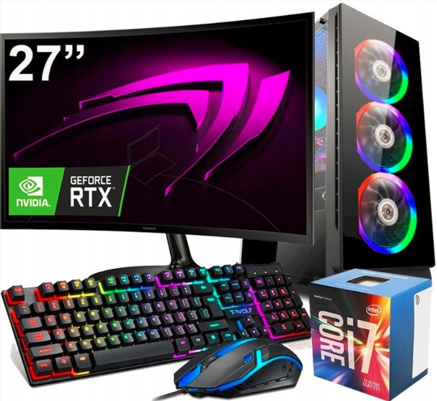 PC GAMINGOWY I7 6700 32GB DDR4 RTX 4060TI 16GB 2TB SSD