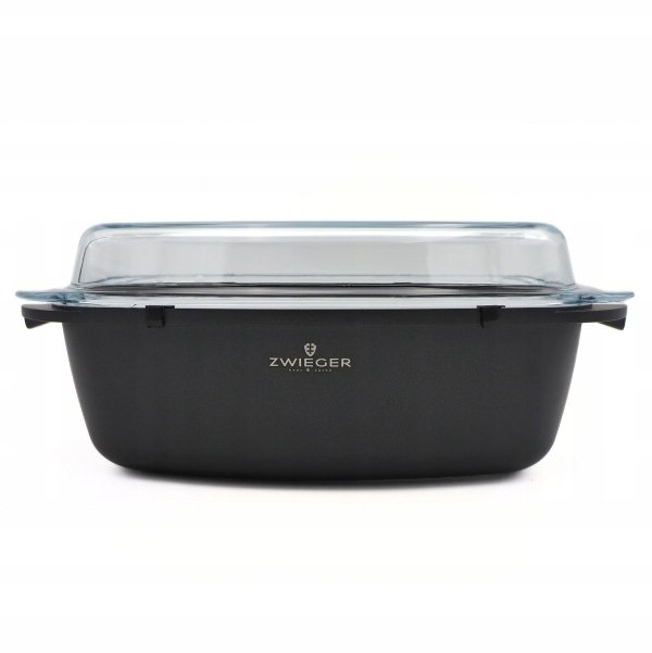 Patelnia ZWIEGER PRACTI PLUS Forma do pieczenia 32 CM 2-Funkcyjna Pokrywa 5,2 L NON-STICK