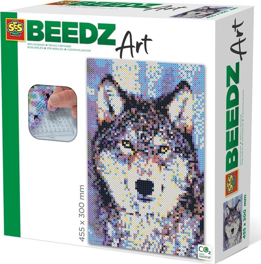 SES Koraliki do prasowanek - Wilk