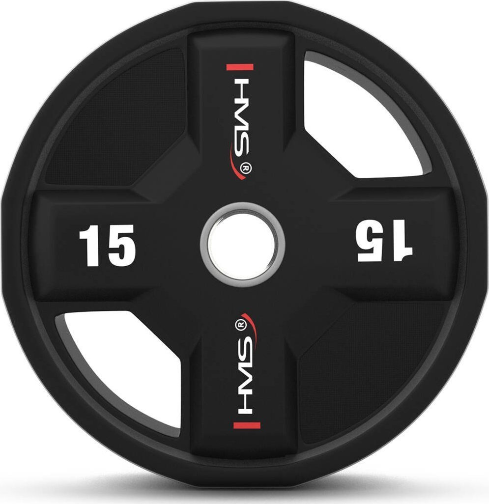 Talerze olimpijskie TPC15 z powłoką CPU HMS 15 kg