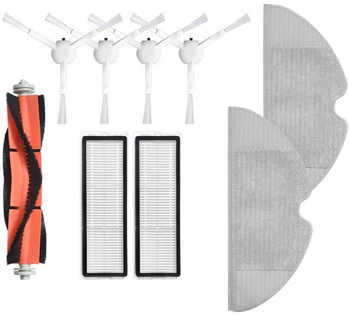 ZESTAW DO XIAOMI MI ROBOT VACUUM MOP 2 MOP MIJIA 1C FILTRY SZCZOTKI