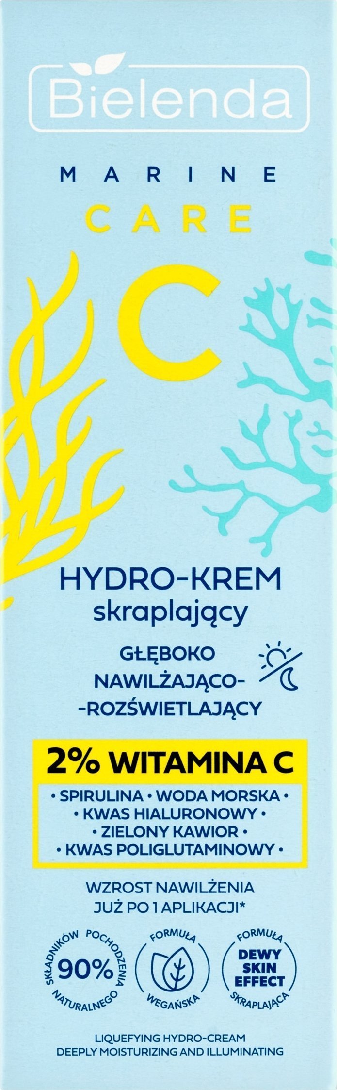 Bielenda Marine Care C hydro-krem skraplający głęboko nawilżająco-rozświetlający 50ml