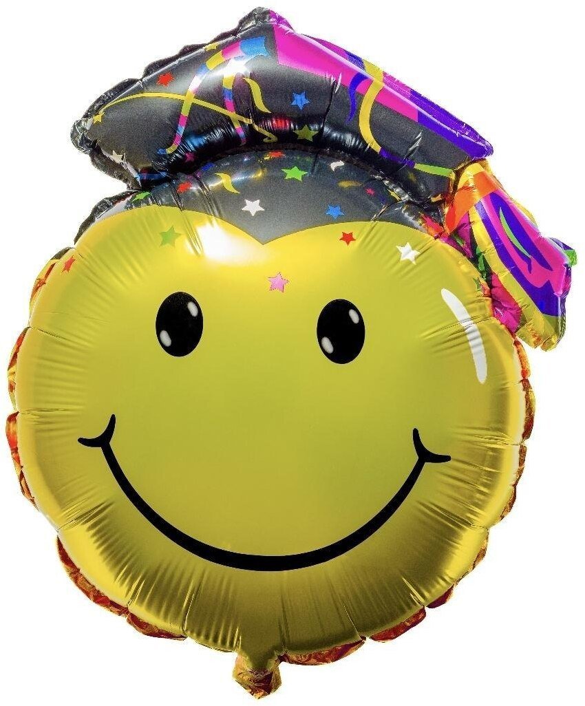 Balon foliowy emotikon Absolwent