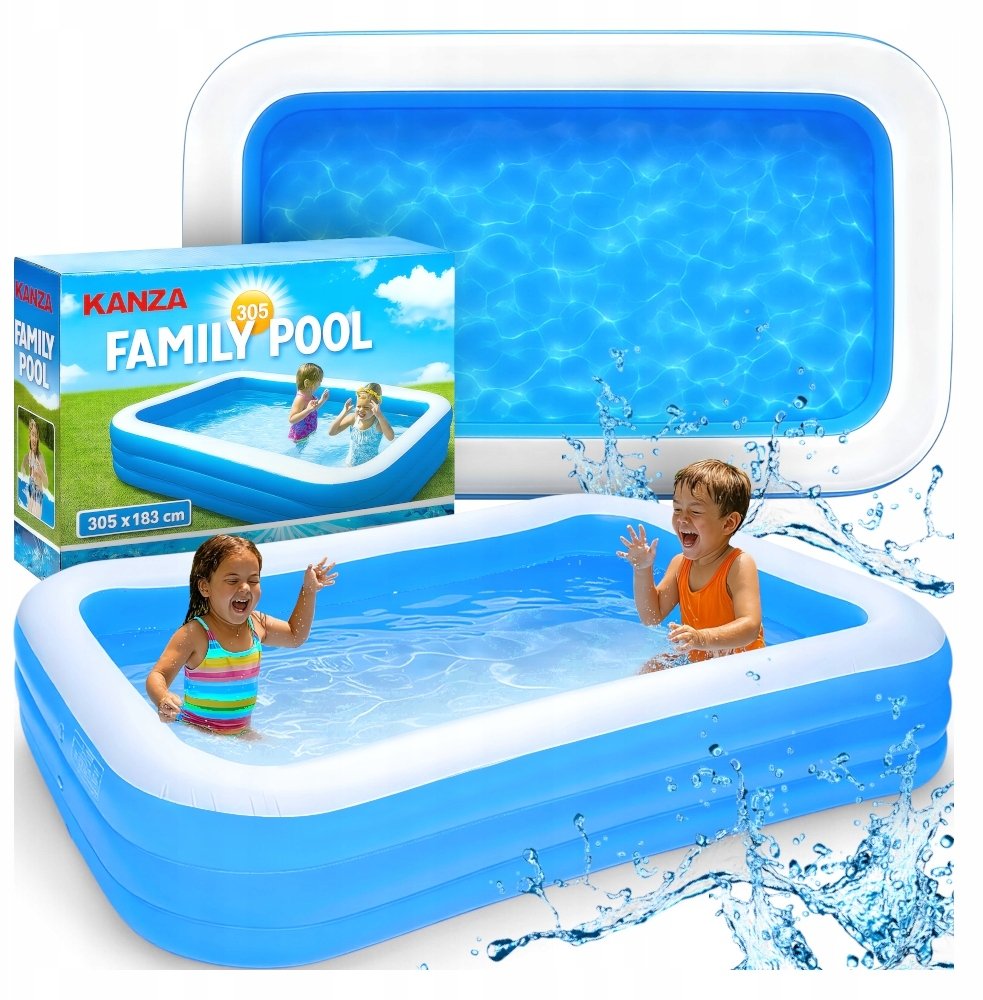 Hitbaits BASEN OGRODOWY nadmuchiwany 305x183x46cm KANZA