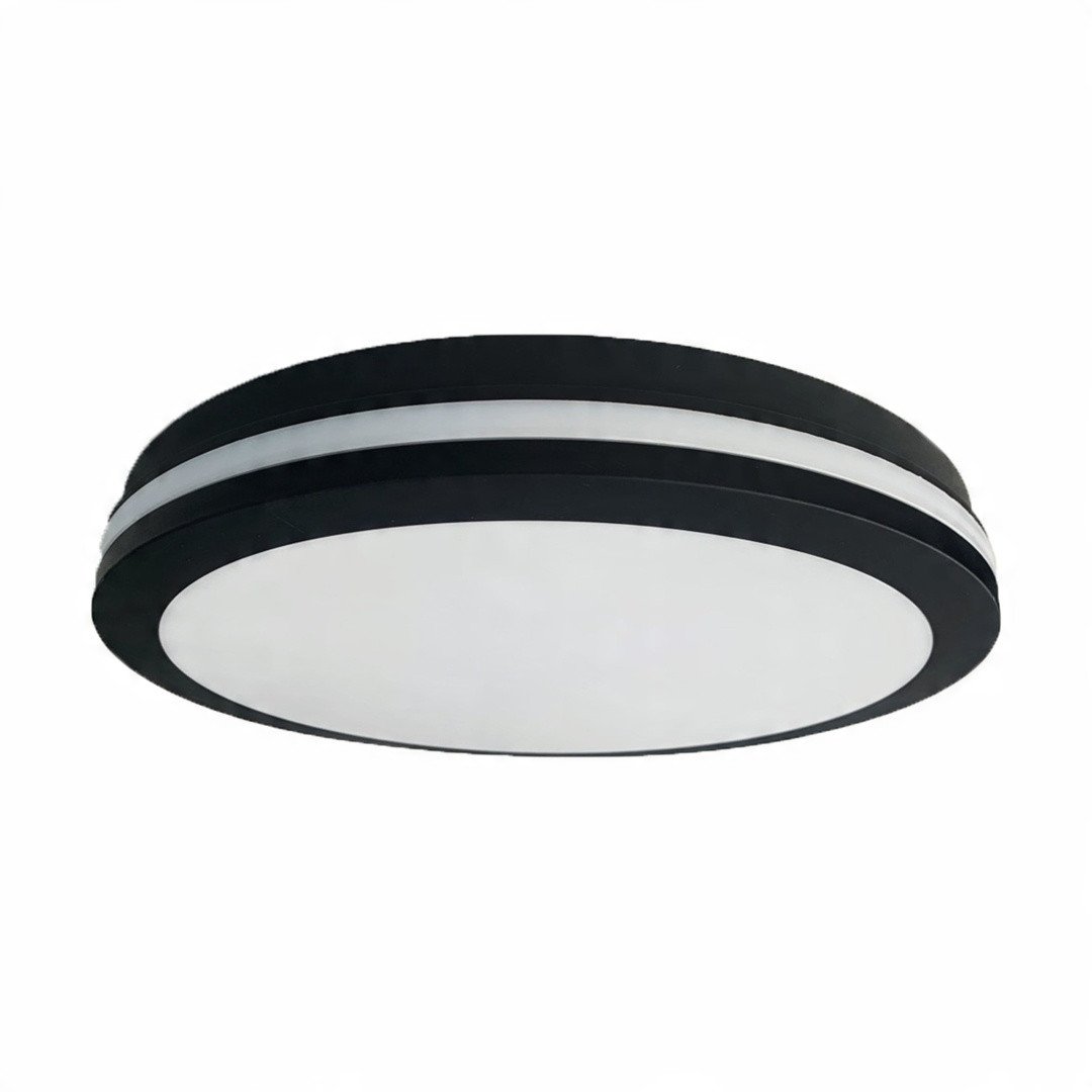 PLAFON MARLON 36W 4000K CZARNY IP54 EKP0476 CZARNY LAMPA SUFITOWA