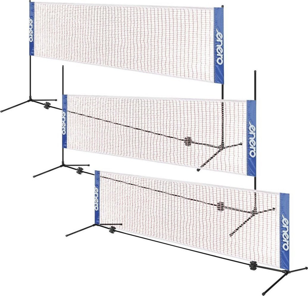 Enero ZESTAW REGULOWANY DO BADMINTONA TENISA SIATKÓWKI 3W1