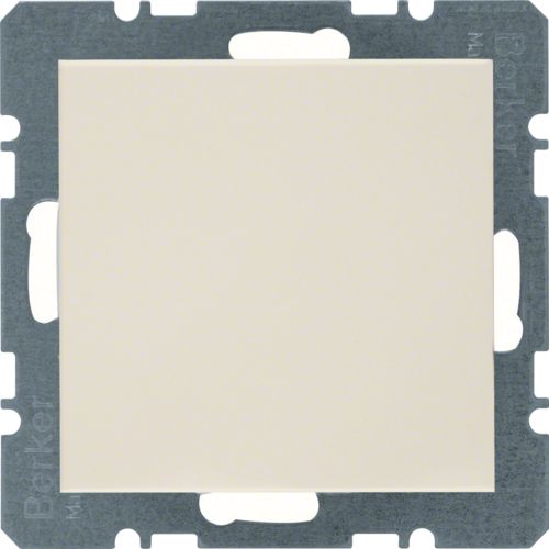 Berker Zaślepka z elementem centralnym kremowa (10098982)