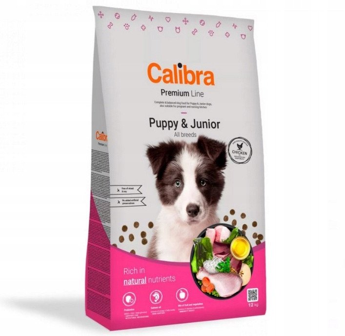 CALIBRA DOG premium puppy&junior 3kg
