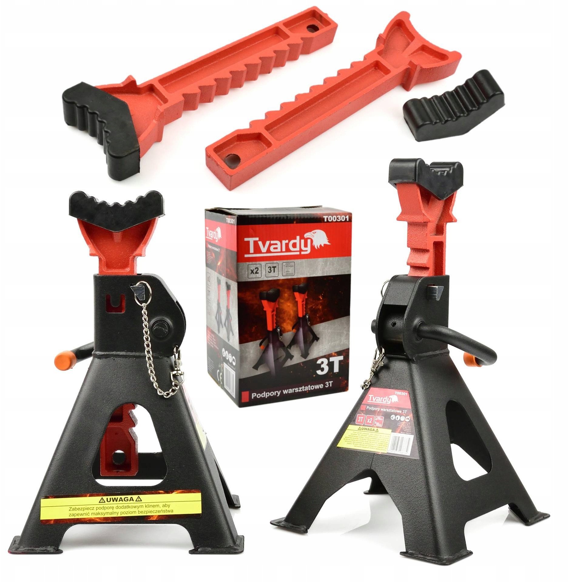 Kobyłki - podstawki 3T wzmacniane z blokadą 2szt.(6)