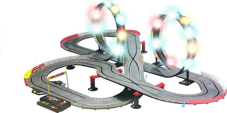 Lean Sport Tor samochodowy Slot Cars (17359-uniw)