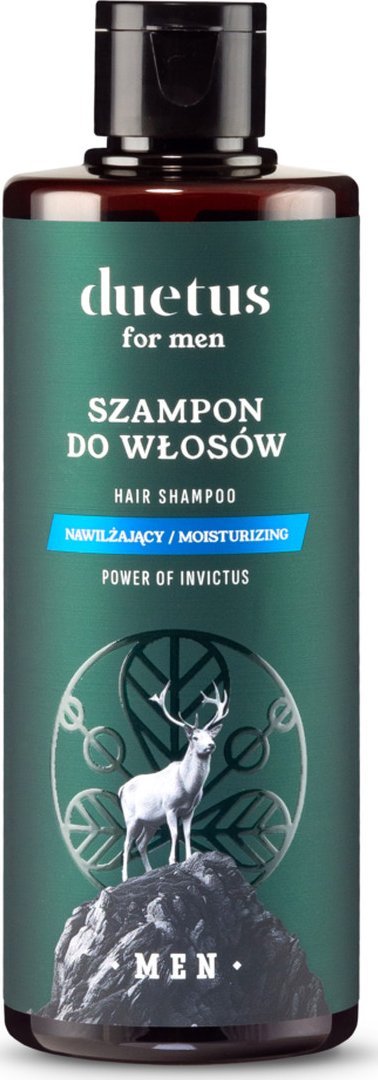 Duetus For Men Power Of Invictus Szampon do włosów nawilżający, 300 ml