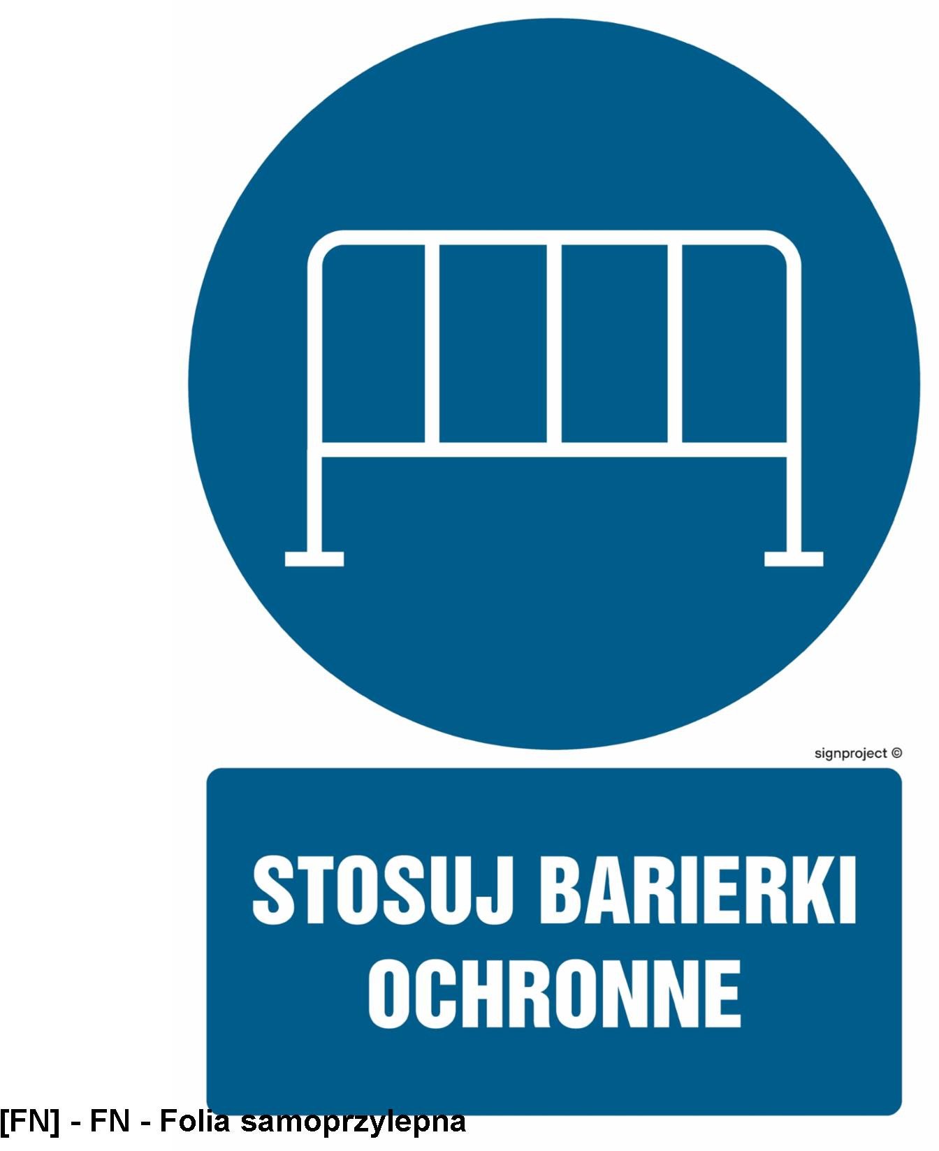 GL040 - Stosuj barierki ochronne 300x450