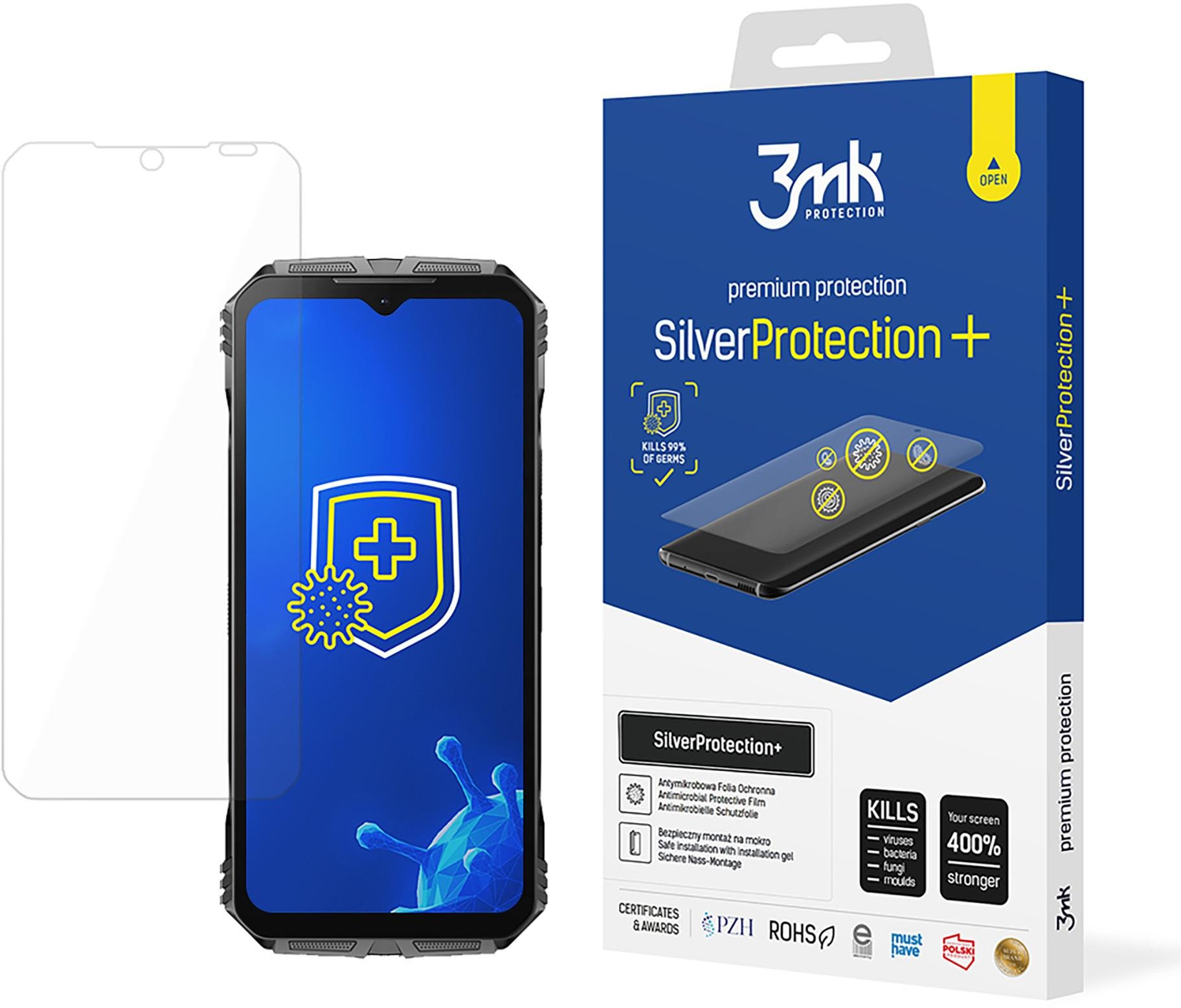 DOOGEE S CYBER - 3MK SILVERPROTECTION+