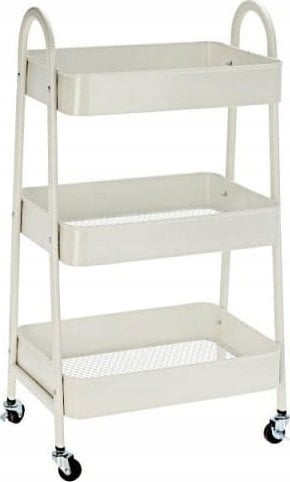 Wózek kuchenny na kółkach, 3-piętrowy