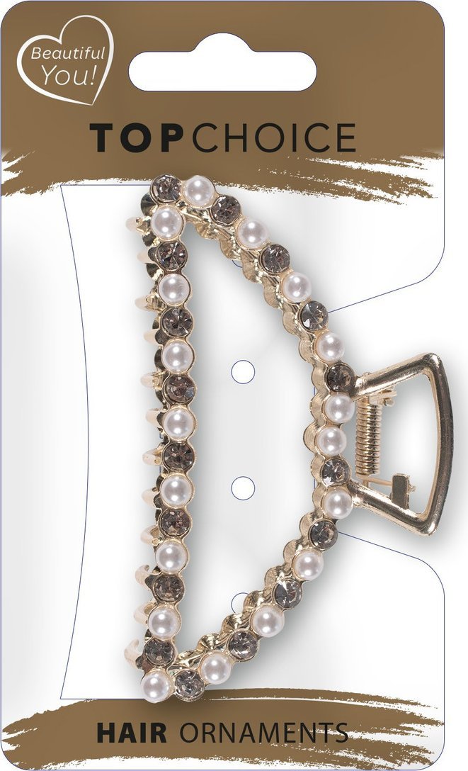 Top Choice Klamra do włosów l pearls