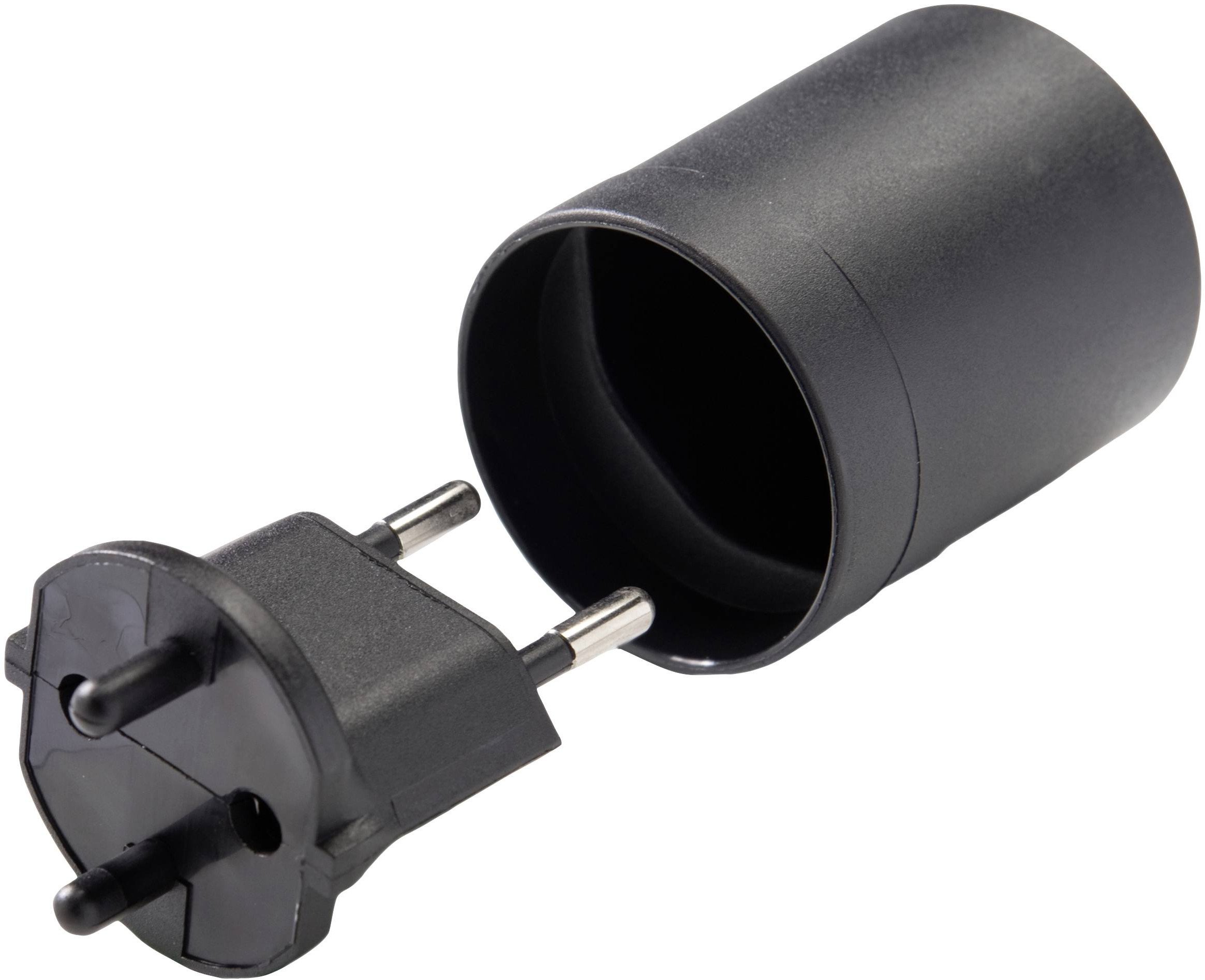 NN Fixadapter Schweiz Typ 11 auf Konturenstecker (CEE7/VII)