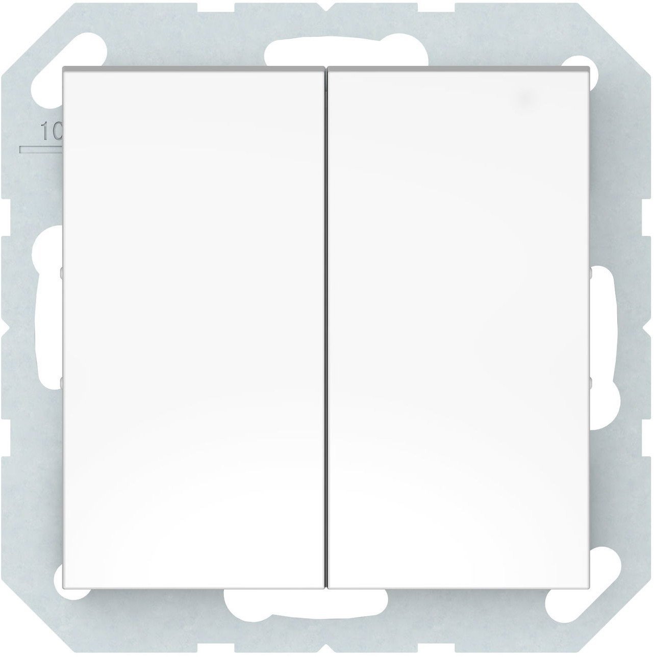 SWITCH 2G LAMP WHITE P510-020-12 QR1000