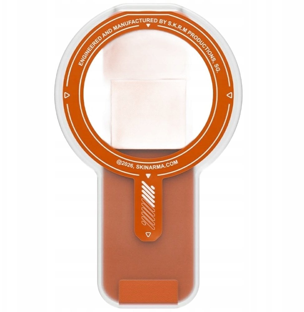 Uchwyt magnetyczny Skinarma Arch XE Phaze Smart Grip-Stand pomarańczowy