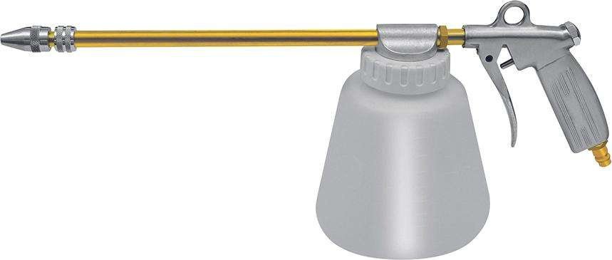 Pistolet natryskowy z dyszą prostą 1l from plastic biały 2-6bar złącze