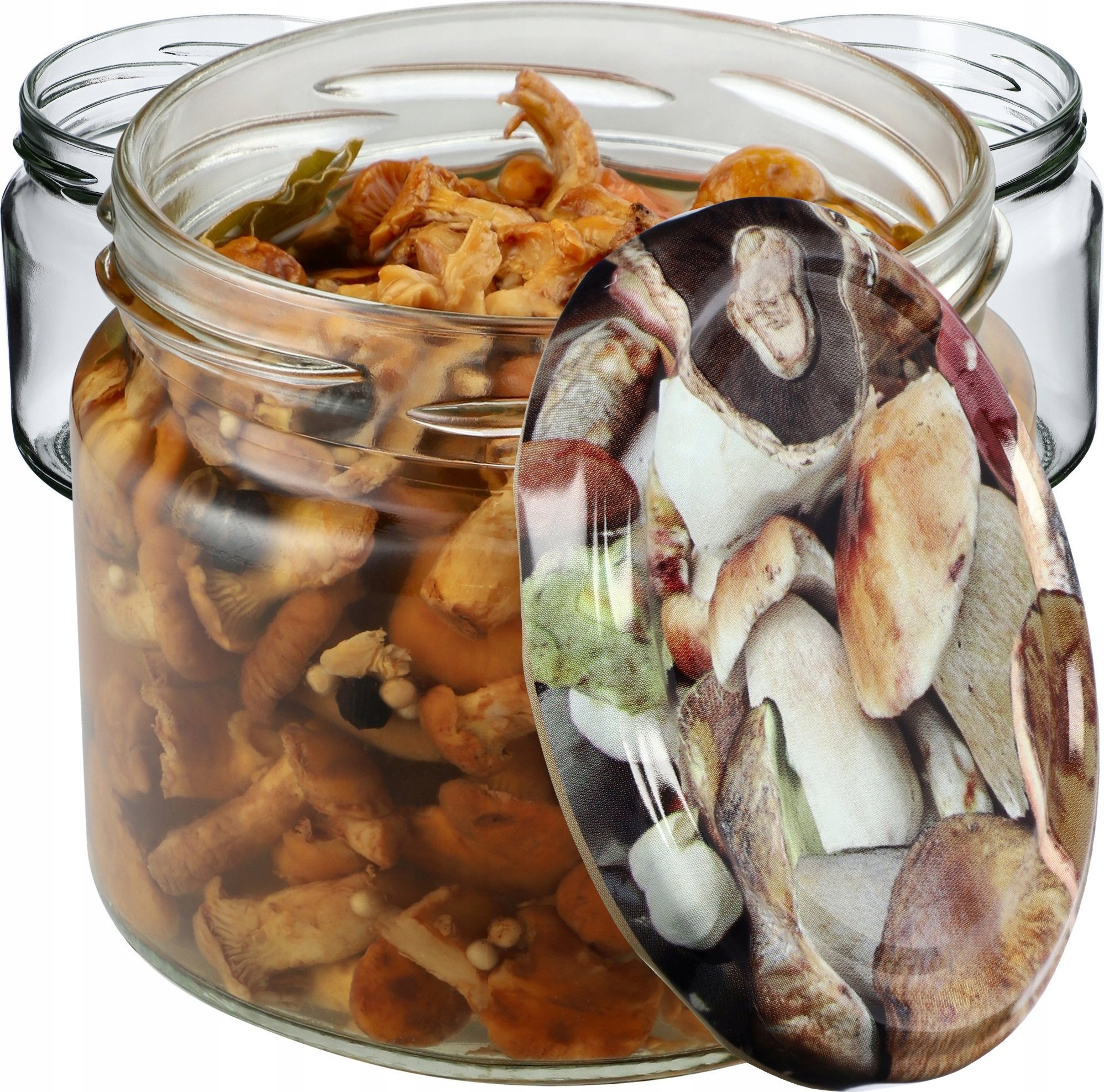 Kadax 10x Słoiki Na Przetwory Miód 330ml Zakrętki fi82