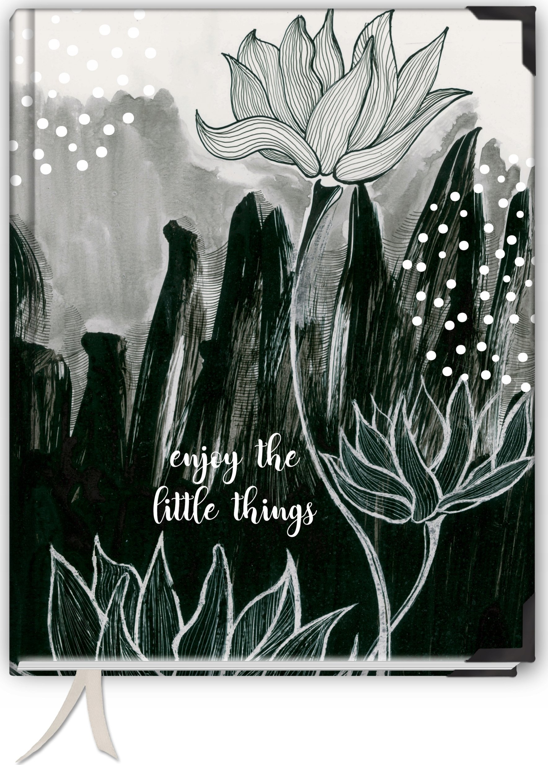 TadaPlanner Bullet journal szyty 214 stron TaDaPlanner notatnik A5 w kropki pamiętnik