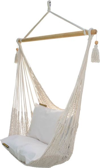 Koala Sznurkowy Fotel hamakowy, ecru AHC-8