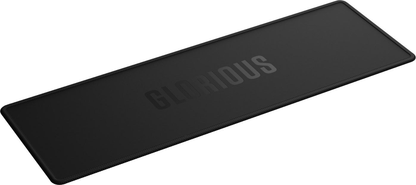 Glorious Glorious Keyboard Mat, genht - 100 %, schwarz