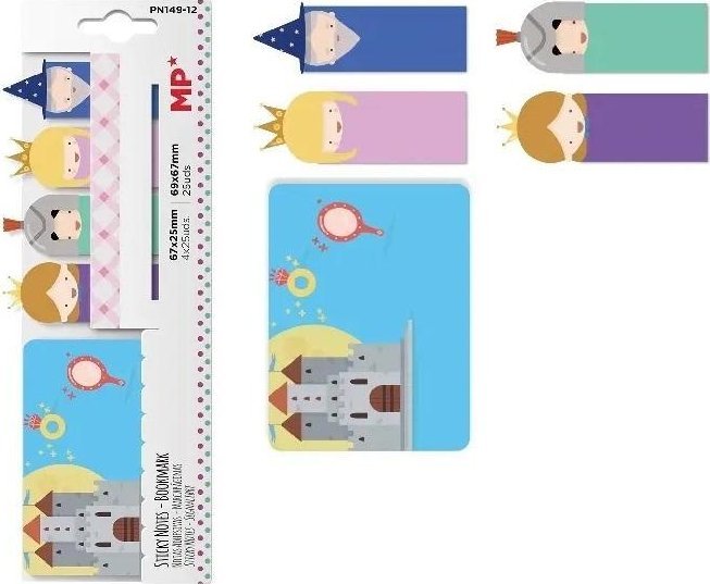 Karteczki indeksujące zamek