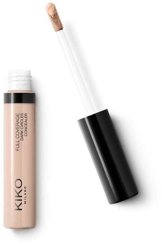 KIKO Milano Full Coverage Dark Circles Concealer korektor w płynie do okolic oczu i twarzy o wysokim stopniu krycia 06 Hazelnut 8ml